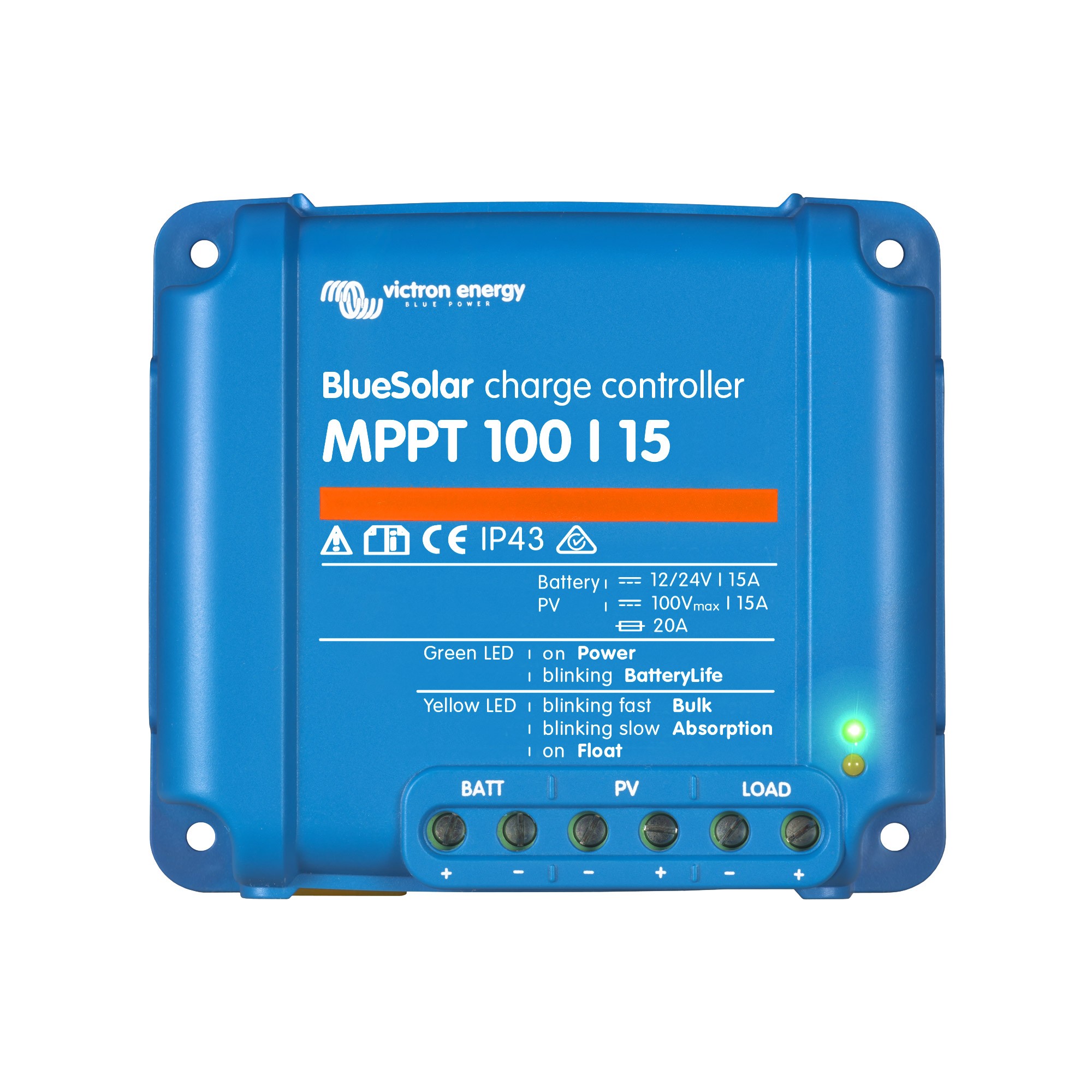 Victron Energy BlueSolar MPPT 100/15 Retail charge controller