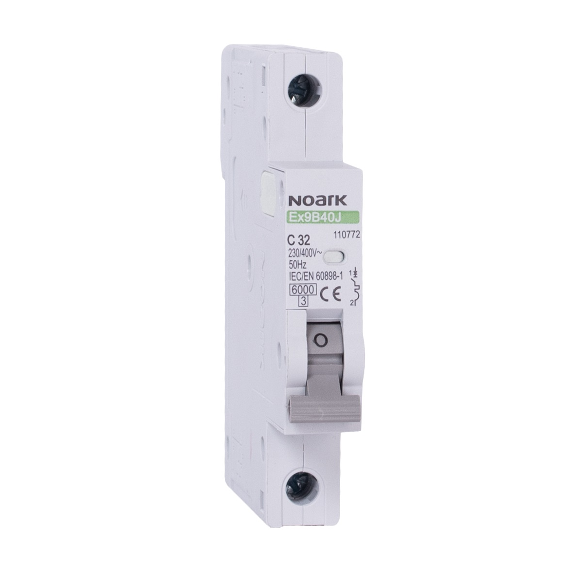 Slim overcurrent circuit breaker 0,75P B 16 A AC 6 kA Noark