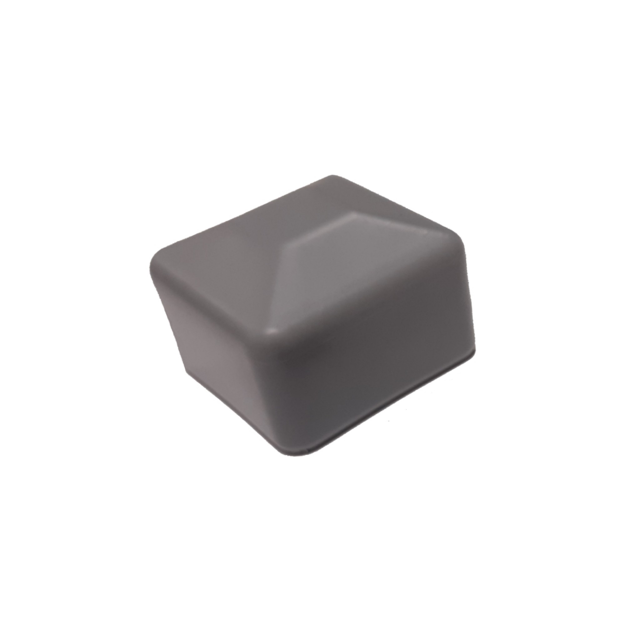 Profile end cap 40 x 40 mm grey