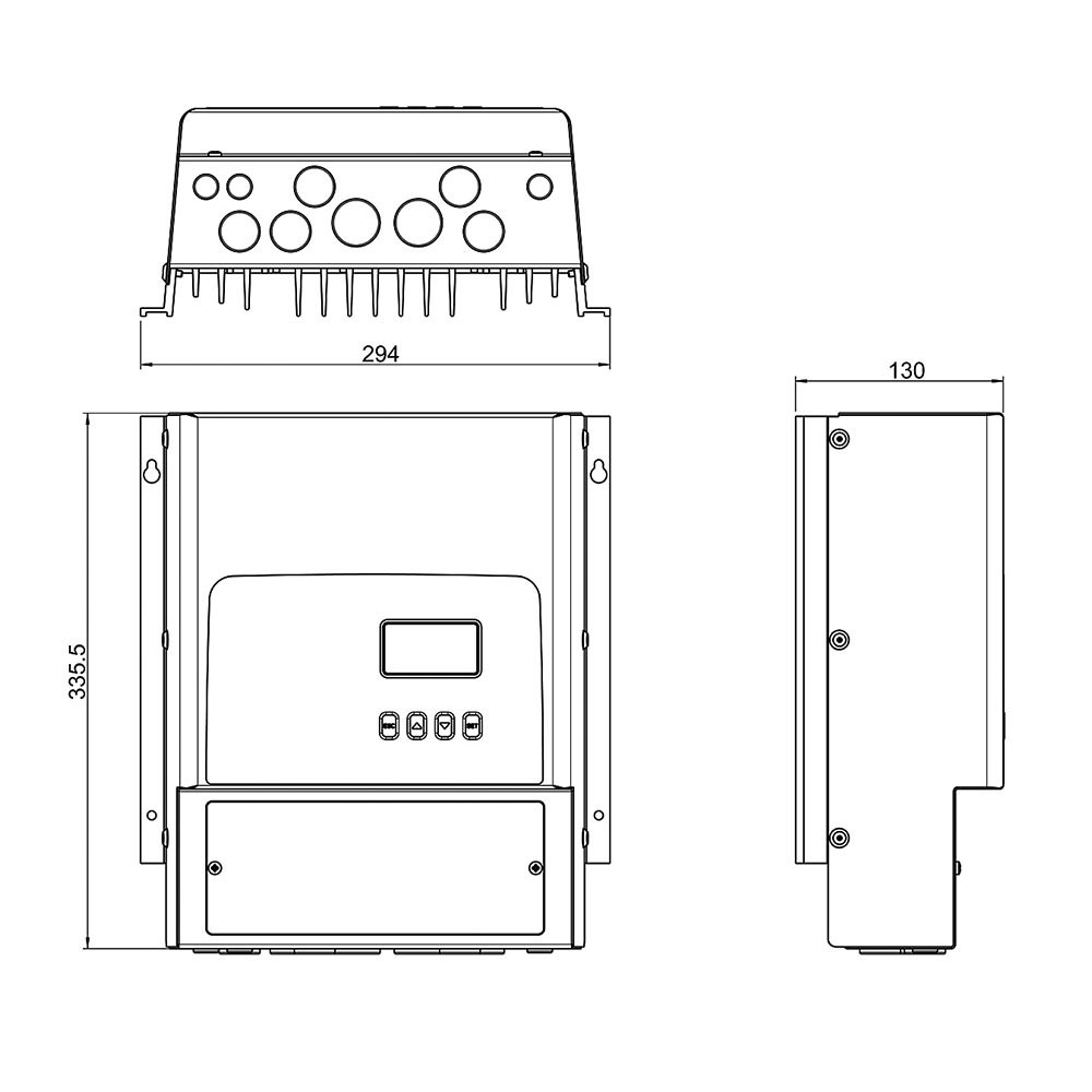 Tarom MPPT 6000-S 60 A 12/24/48 V charge controller Steca