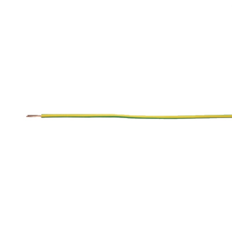 Yellow-green wire 1x6 mm2 lgy