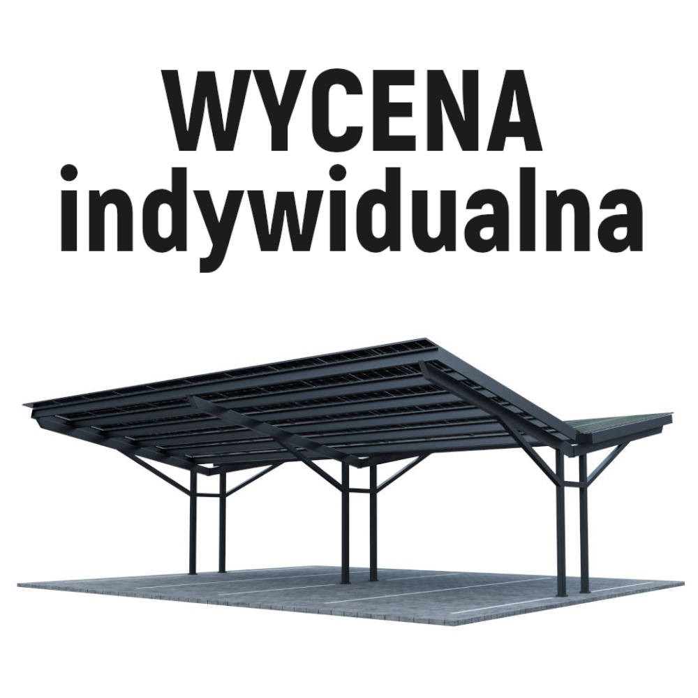 Photovoltaic carport - individual pricing