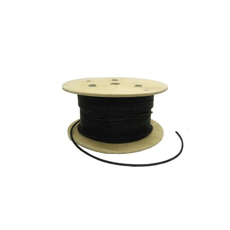 Black solar cable 6 mm2 insulation diameter 7,4 mm - 500 m