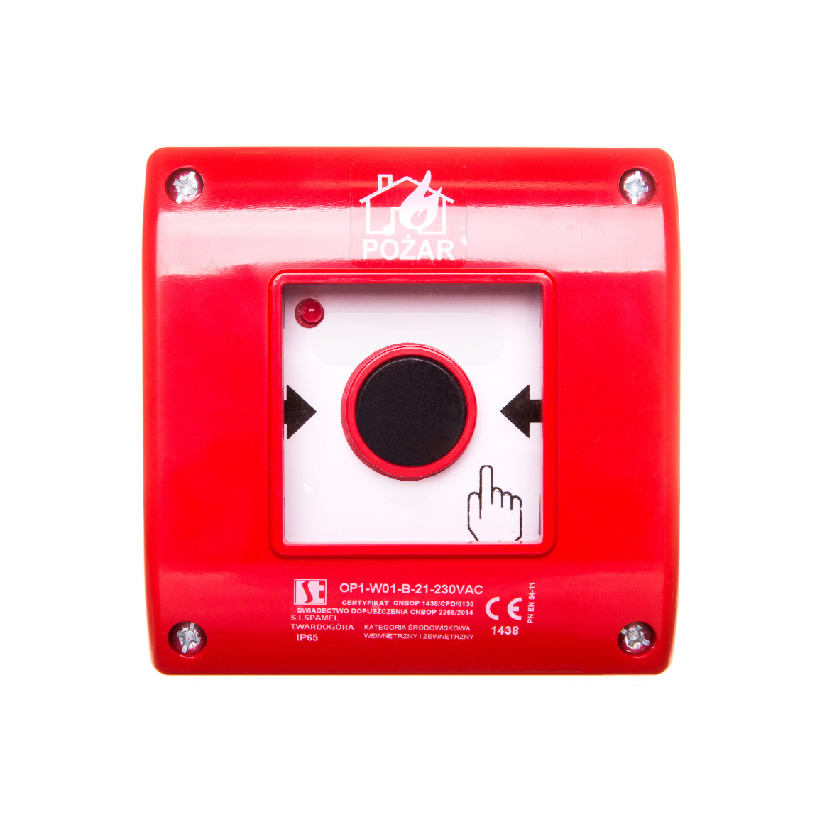 OP1 type B manual fire call point AC