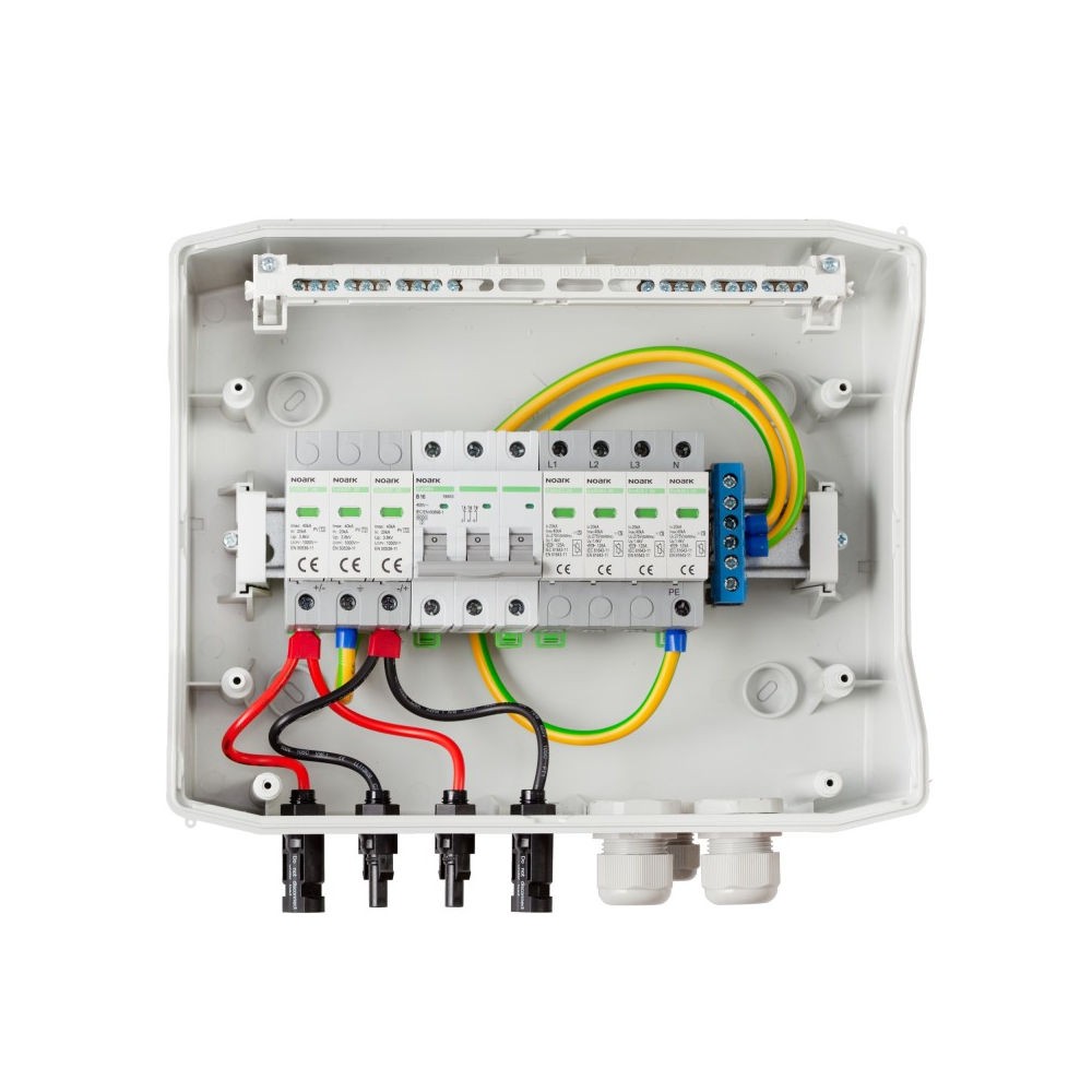 SOL-614 T2+T2 1/1 prefabricated DC/AC Consumer Units