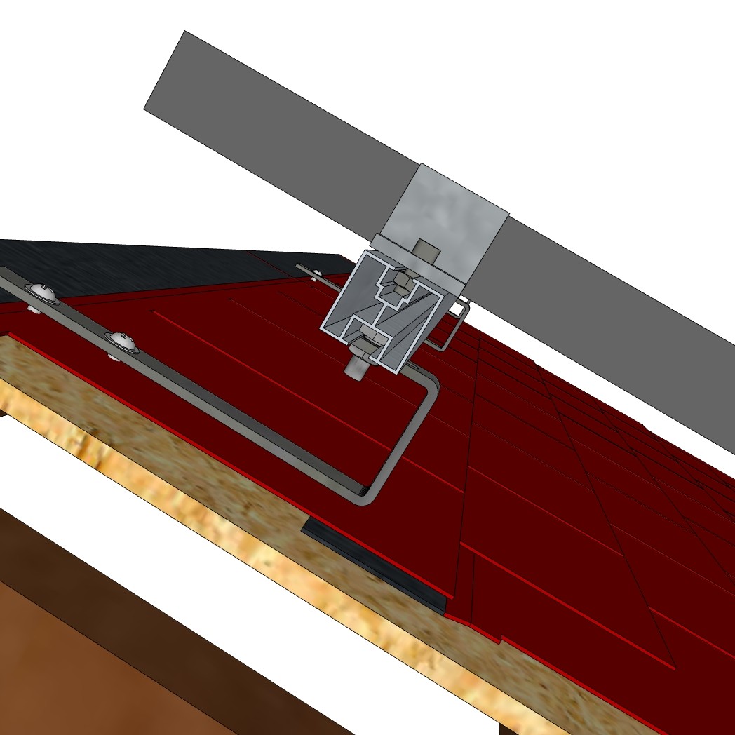 Adjustable shingle bracket