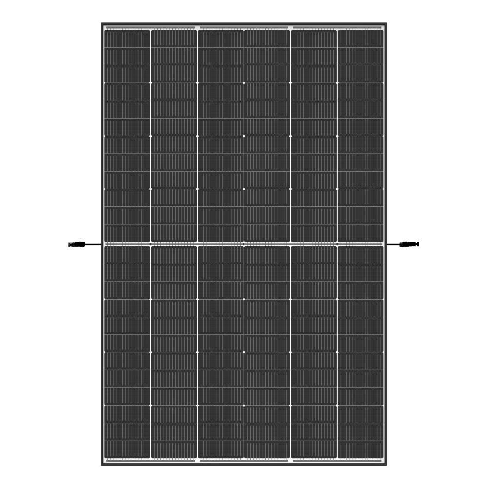 Photovoltaic module 455 W Vertex S+ Dual Glass N-Type Black Frame 30 mm Trina