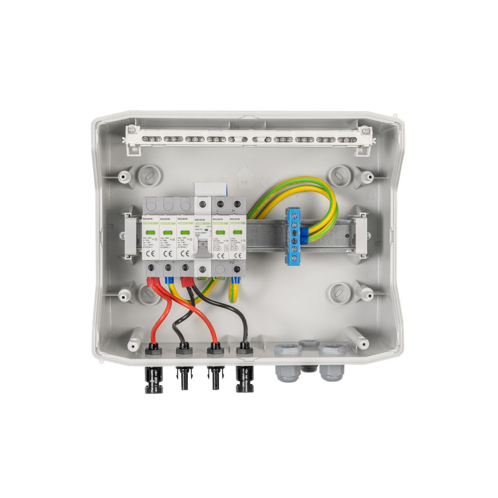 SOL- 609 T2 T2 1/1 prefabricated DC AC Consumer Units