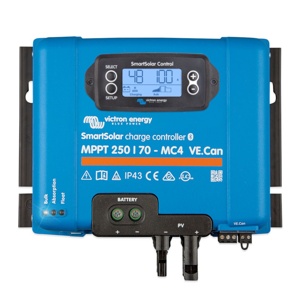 Victron Energy SmartSolar MPPT 250/70-MC4 VE.Can charge controller