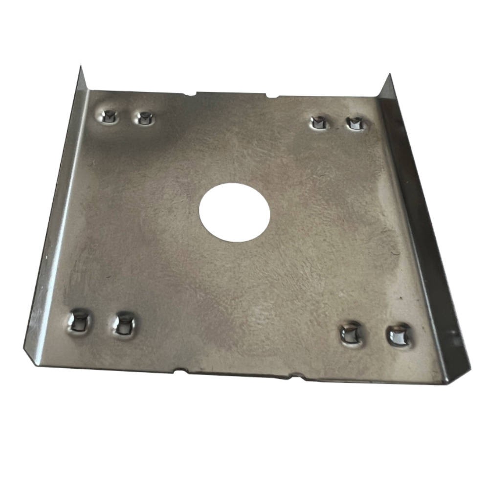 Grounding pad for PV modules: U version