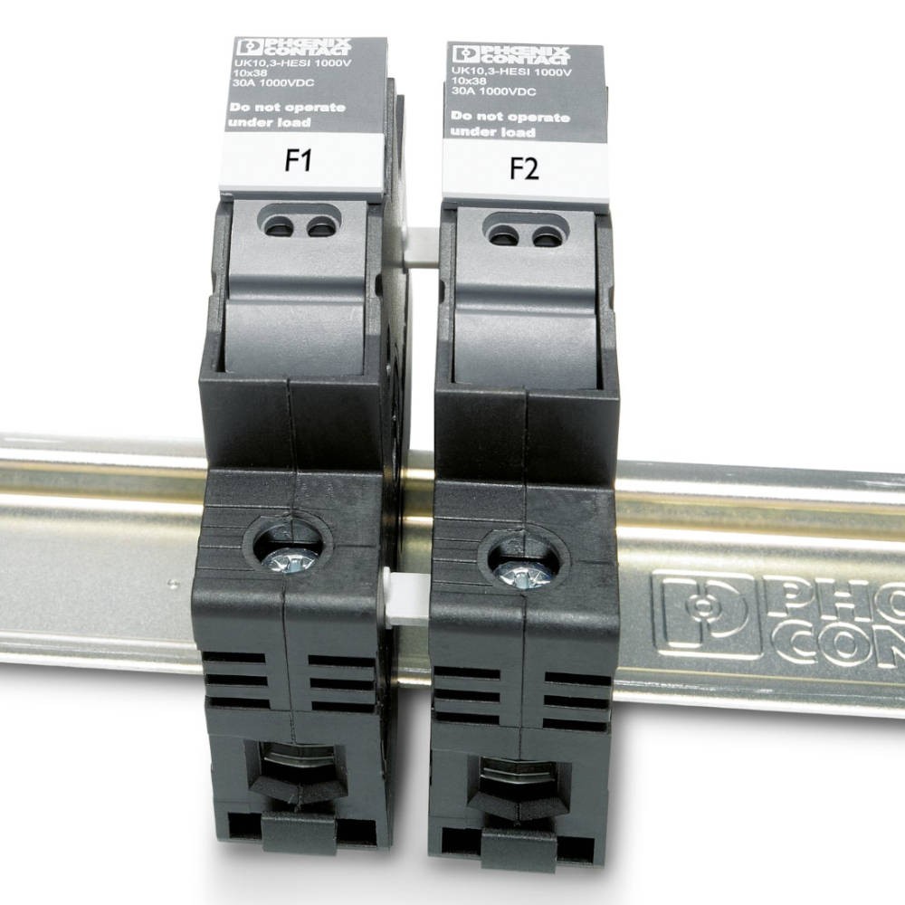 Fuse holder UK 10,3-HESI 1000 V Phoenix