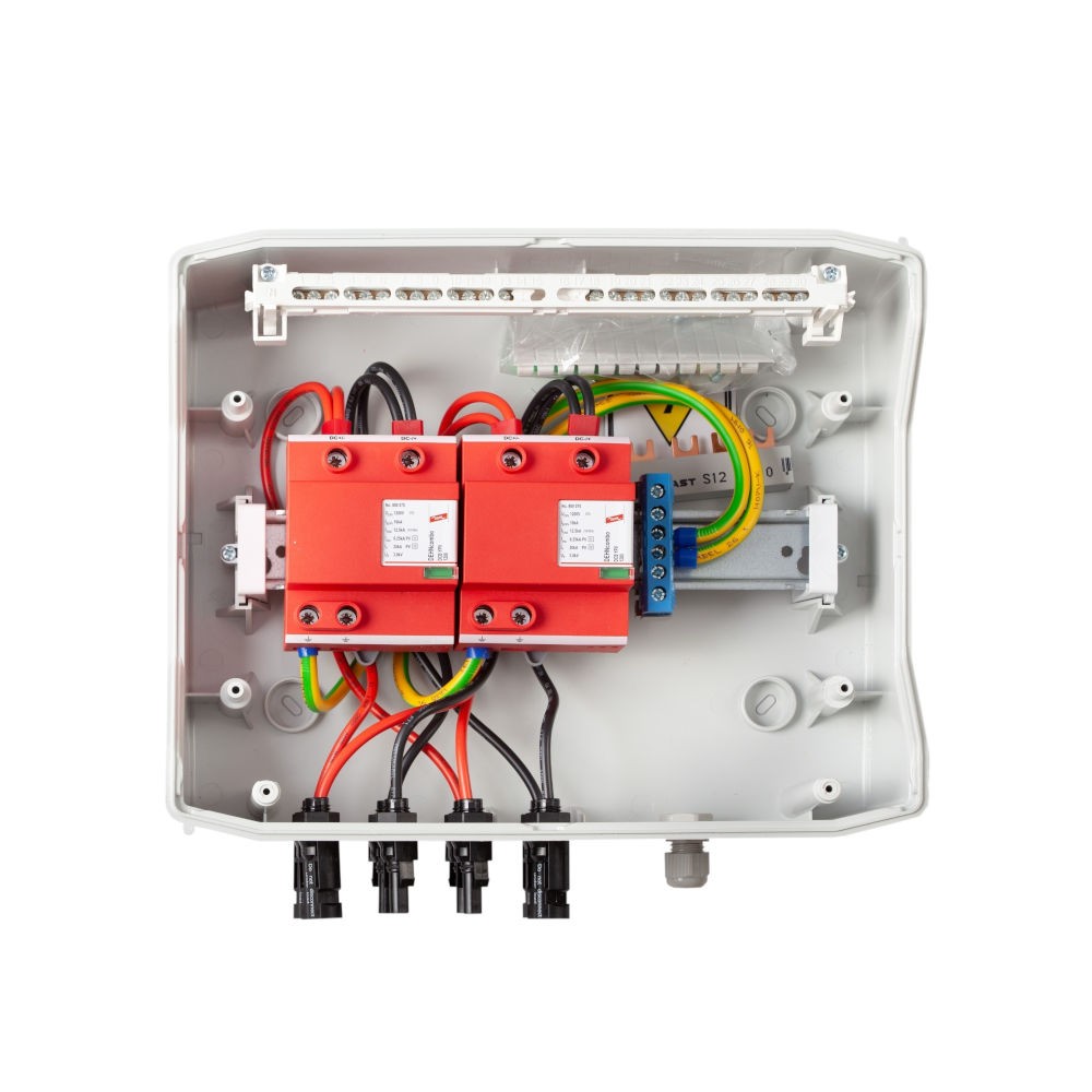 SOL-402 T1+T2 2/1 prefabricated DC Consumer Units