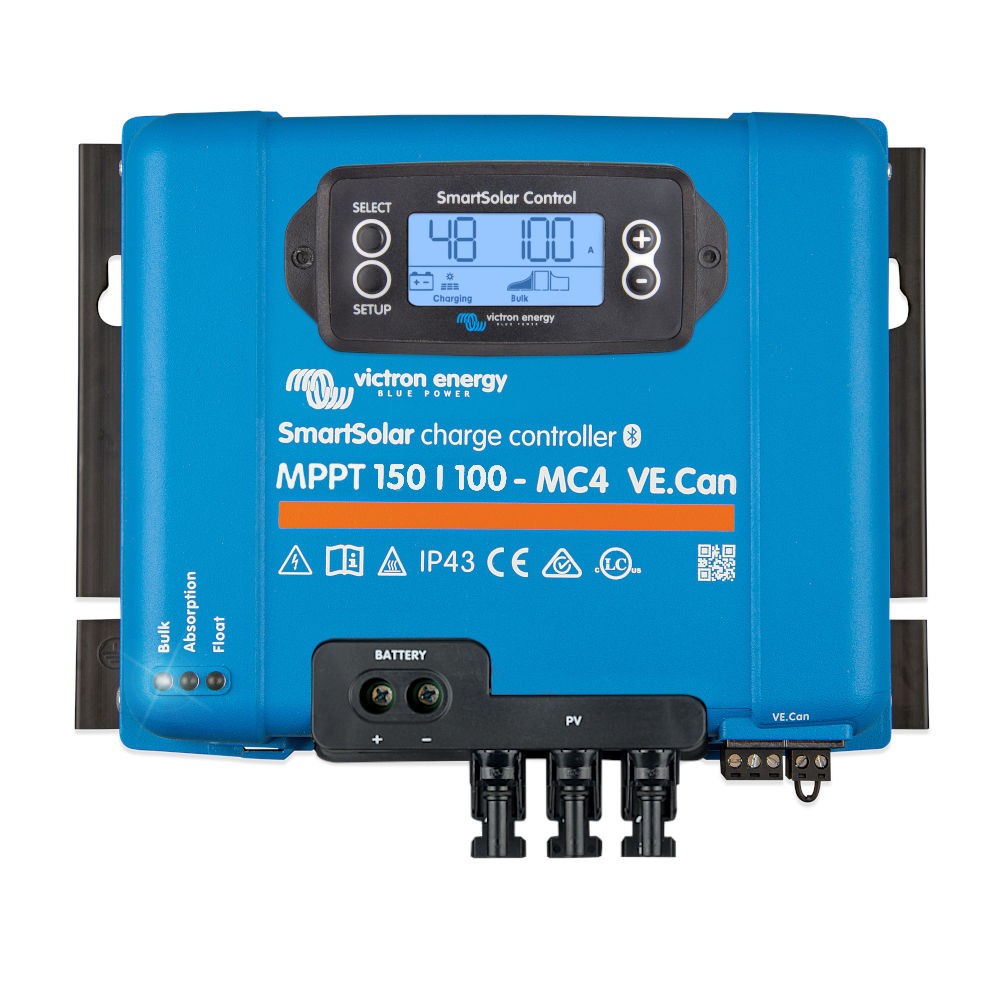 SmartSolar MPPT 150/100-MC4 VE.Can charge controller Victron Energy