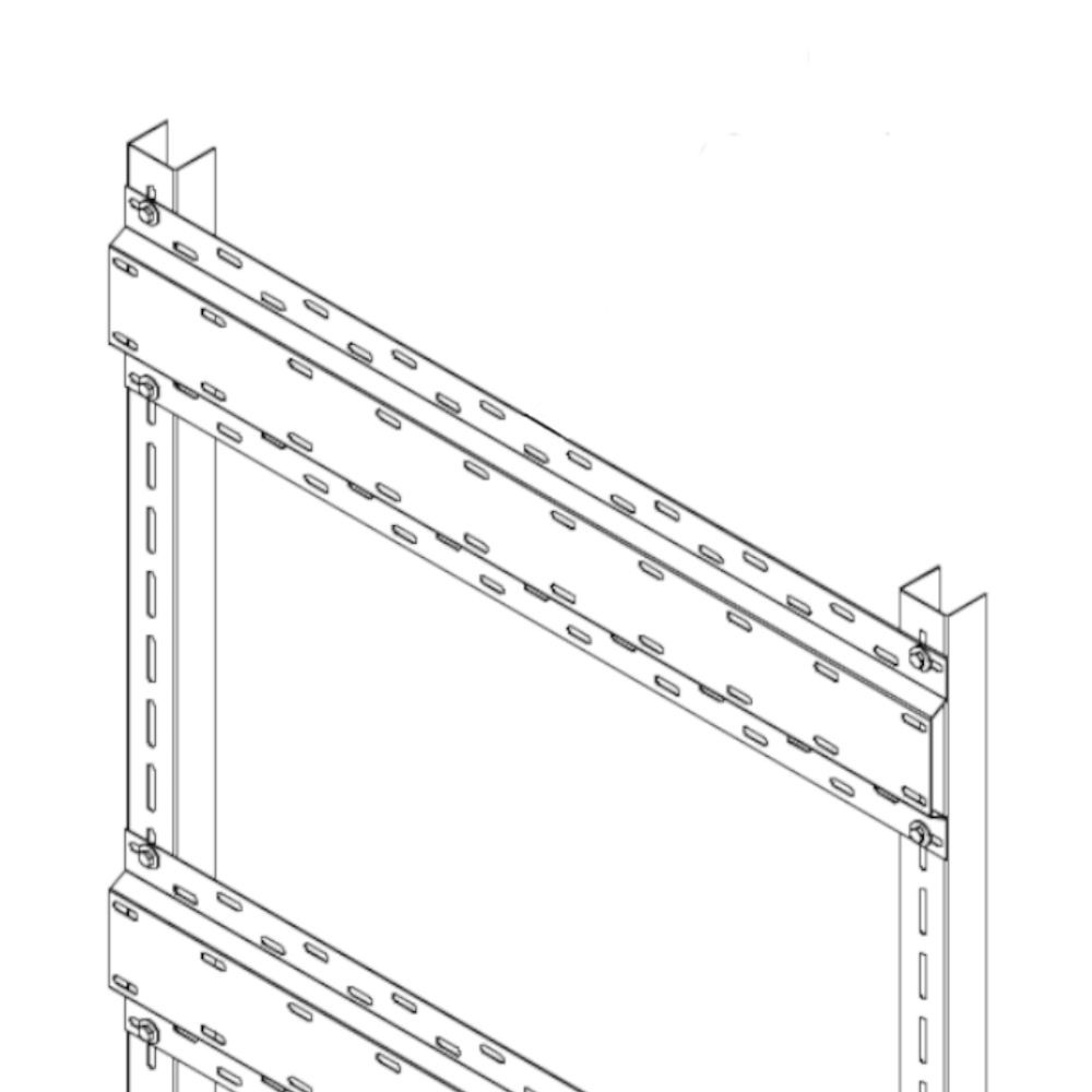 Inverter mounting rail L2000 for K500