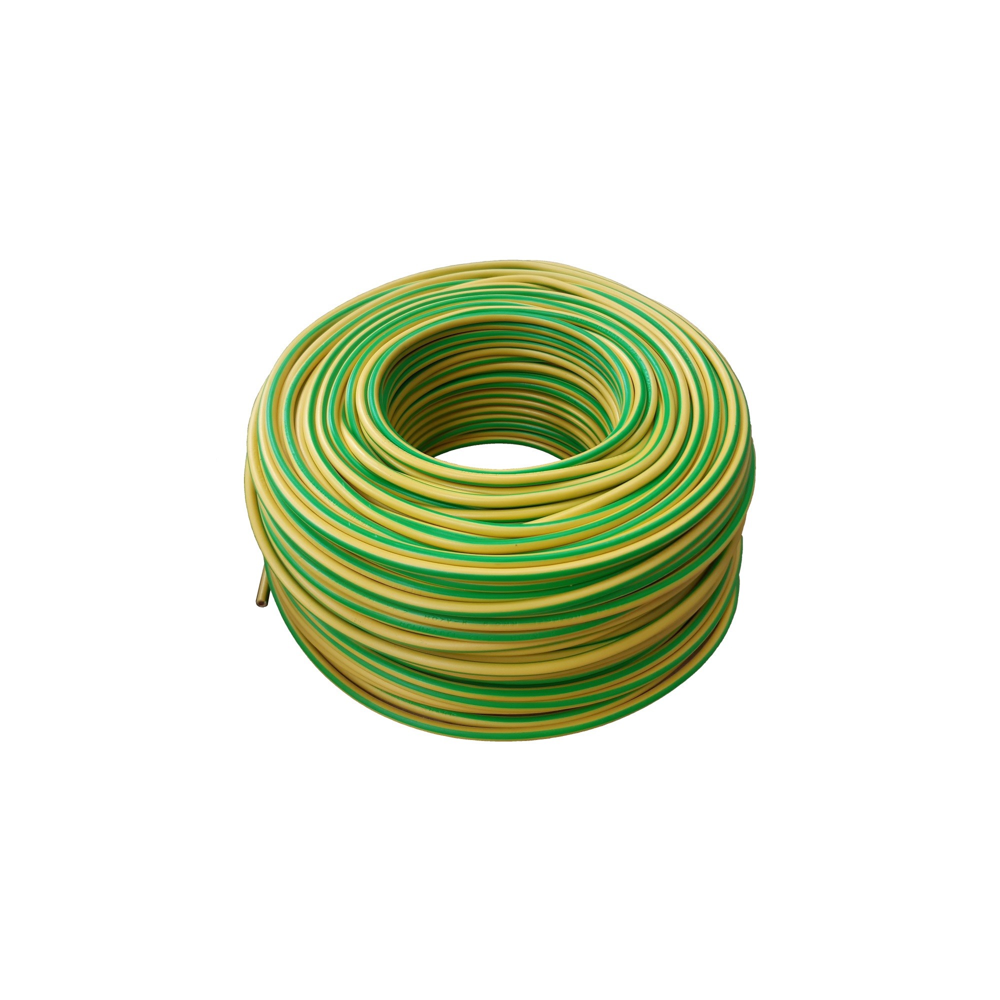 Yellow-green cable lgy 1x6 mm2 100 m