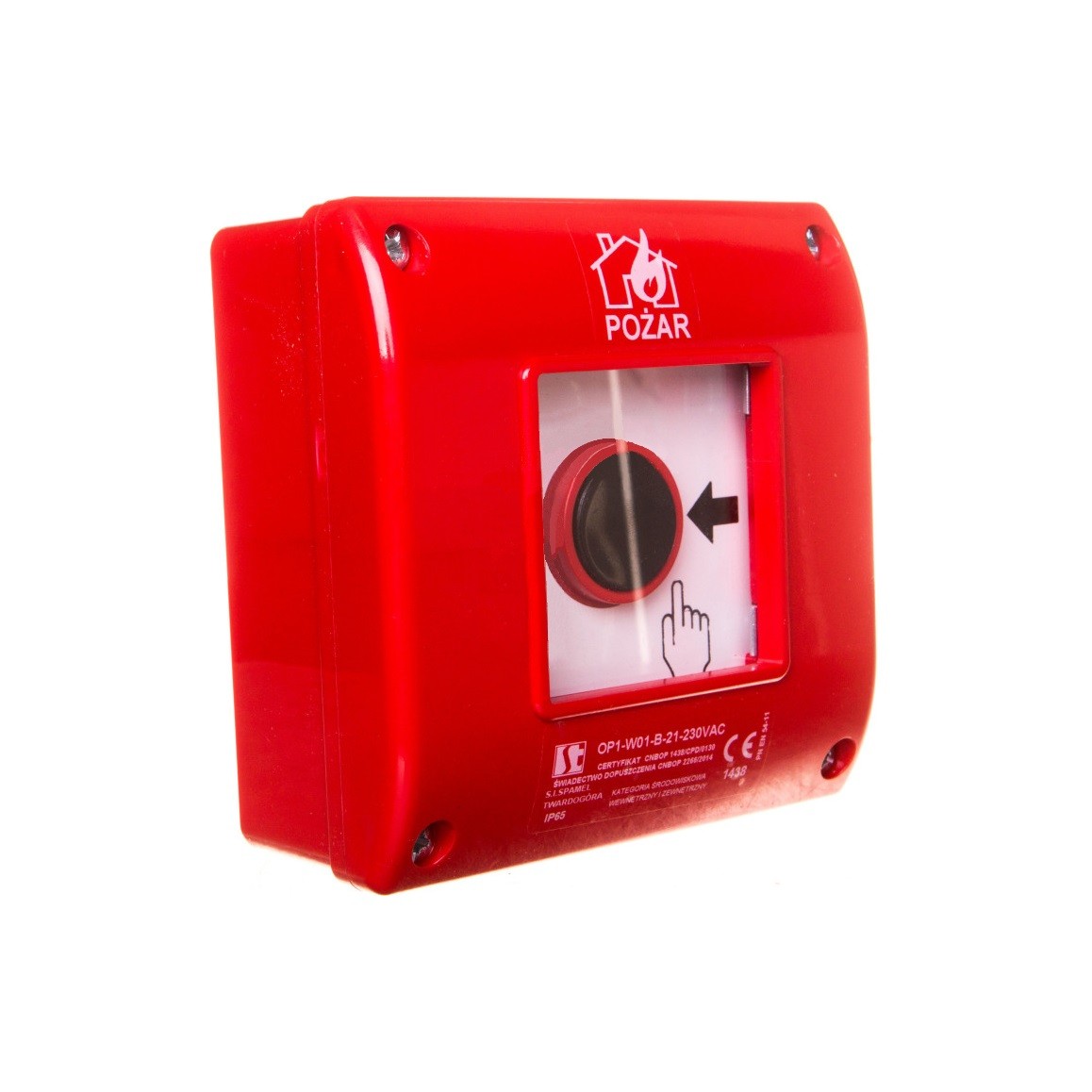 OP1 type B manual fire call point AC